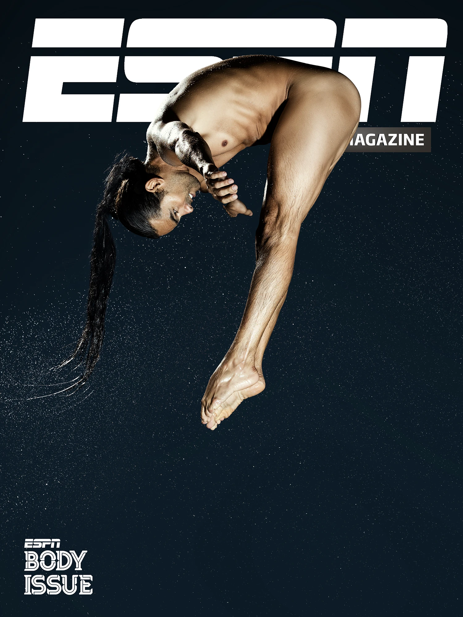 Deportista Colombiano, Clavadista Orlando Duque posando desnudo para la revista digital Body Issue de ESPN
